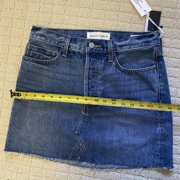 Aritzia Denim Forum Edie Denim Mini Skirt - Picture 8 of 10